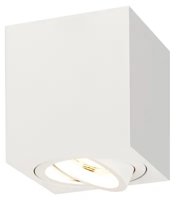 Produktbild von Ledvion LED Aufbauspot Weiss Quadratisch 3W Neutralweiss dimmbar