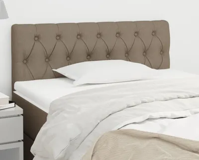 Produktbild von The Living Store Kopfteil Taupe 100x7x78/88 cm Stoff