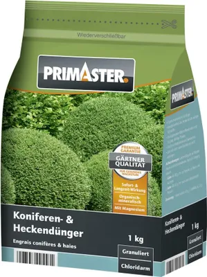 Produktbild von Primaster Gartendünger Hecken und Koniferen 1 kg