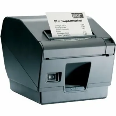 Produktbild von Star Micronics TSP743U II, Thermodirekt, 406 x 203 DPI, 250 mm/sek, Grau