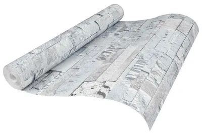 Zdjęcie produktu dla vidaXL Tapeta 3D imitująca kamień, jasnoszara, 10 x 0,53 m, na podłożu z włókniny