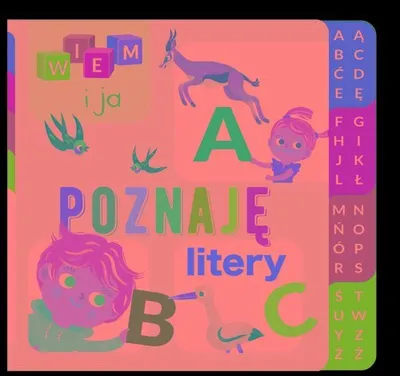 Zdjęcie produktu dla Litery Poznaję Wiem i ja