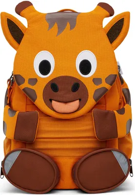 Produktbild von AFFENZAHN Big Friend Žirafa Dětský batoh oranžová