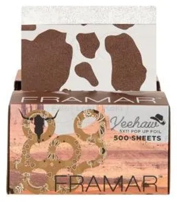 Zdjęcie produktu dla FRAMAR Folia do koloryzacji Pop Up Yeehaw 500 szt.