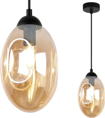 Obrázek produktu pro Závěsné svítidlo Loft Elegant do kuchyně, obývacího pokoje a ložnice – moderní závěsné svítidlo, lustr, stropní svítidlo
