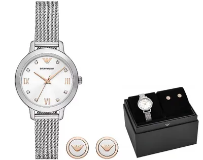 Produktbild von Emporio Armani AR80065SET Damenarmbanduhr