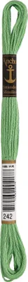 Produktbild von Anchor Sticktwist 4635000-00242 resedagrün Stickgarn, 100 % Baumwolle