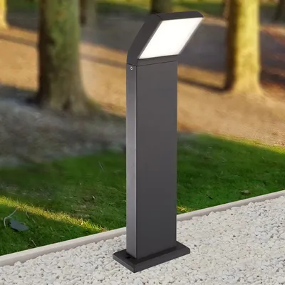 Produktbild von LED Außenleuchte schwarz Außenlampe Wandleuchte Standleuchte Aluminium Wegeleuchte 1504-800 Standleuchte
