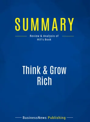 Produktbild von Summary: Think & Grow Rich