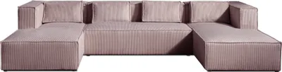 Produktbild von Best Mobilier Stella, Rose, 7 Sitz(e), Stella, Samt, Holz, Kunststoff
