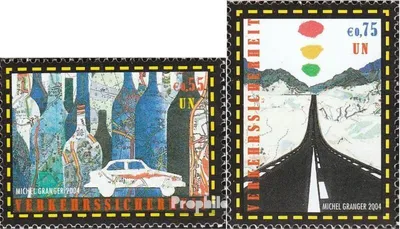 Produktbild von Briefmarken UNO - Wien 2004 Mi 417-418 (kompl.Ausg.) gestempelt Weltgesundheitstag