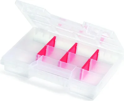 Obrázek produktu pro Plastový organizér 10 přihrádek NORT 195x155x35 červený