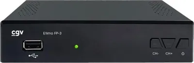 Produktbild von CGV e-Etimo V2, Terrestrisch, HD, DVB-T2, 1920 x 1080 Pixel, H.265, HEVC, MPEG4, AVI, MKV, MP4, VOB