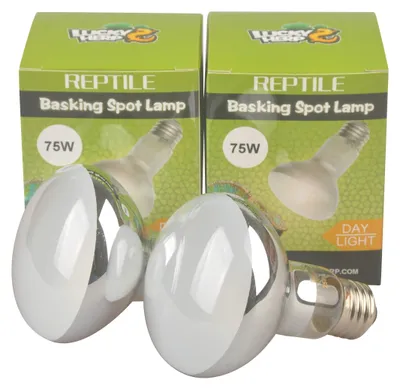 Productafbeelding van Reptielen-spot warmtelamp, 2 stuks (75 watt)
