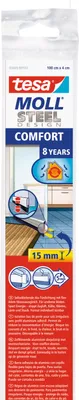 Image de tesamoll Comf.Türdichtung f.unebene Böden  1m x 40mm chrom