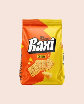 Zdjęcie produktu dla Raxi mini krakersy serowe 100g
