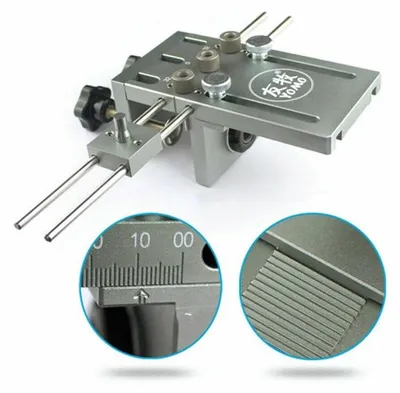 Produktbild von Deuvelbohrvorrichtung – 3-in-1 Bohrhilfe – Präzisionsbohren – 6/8/10 mm – Aluminiumlegierung