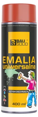 Produktbild von Bausolid Universal-Sprühfarbe RAL 3000 – Rot 400 ml