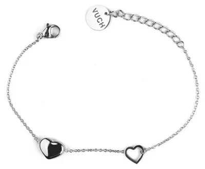 Image de Bracelet romantique en acier Fidelity Silver
