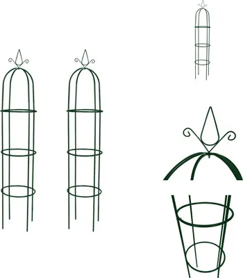 Produktbild von vidaXL Garten-Ranktürme 2 Stk. -  Rosenbögen, Gitter & Pergolen