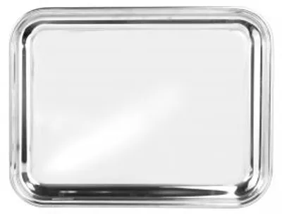 Immagine prodotto di Vassoio Rettangolare Bar Inox 45X35