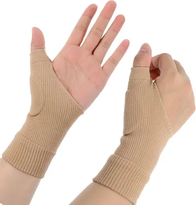 Produktbild von 1 Paar Arthriti Gaming Handschuhe Elastische Arthritis Kompressions Handschuhe Fingerloser Handschuh Stabilisierende Handgelenkbandage Karpaltunnel