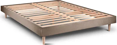 Produktbild von Lattenrost – Samtstoff – Bausatz zur Selbstmontage - 135x190 cm
