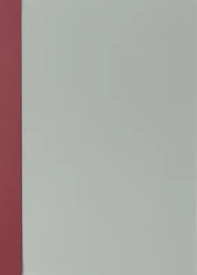Produktbild von Abdeckfolie satiniert mit Kartonrand in Leinen-Struktur für Surebind, Farbe bordeaux, 100er Pack mit Rückendeckel