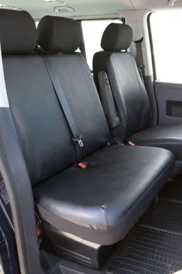 Produktbild von Walser Sitzbezüge für VW T5 Doppelbank vorne aus Kunstleder für BJ 04/2003 - 08/2009, 11456