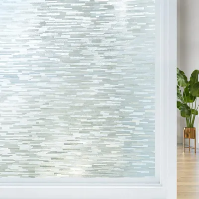 Productafbeelding van Raamfolie voor privacy, zelfklevend, melkglaslook 44,5x200cm