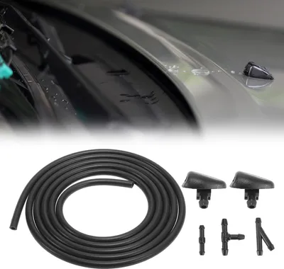Image de Kits Buse de Lave-Glace pour Peugeot 206 407 Durite de Tuyau d'Essuie-Glace Connecteur 6438J2 6438E6
