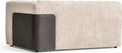 Produktbild von Beiges L-förmiges Ecksofa Wohnzimmer Couch Textil Desginer Moderne Möbel