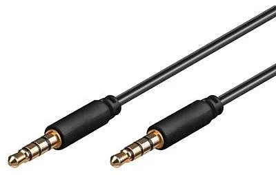 Obrázek produktu pro Kabel Jack 3.5mm 4 pólový  M/M 3m