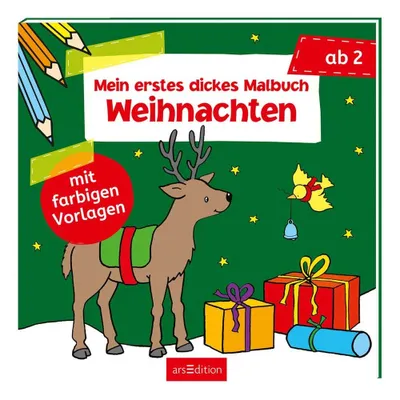 Zdjęcie produktu dla Mein erstes - dickes Malbuch Weihnachten