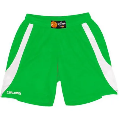 Produktbild von Spalding Jam Basketballshort Damen - Grün / Weiß