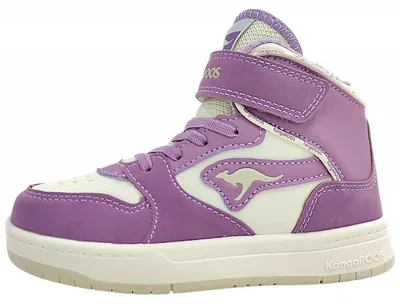 Image de KangaRoos K-CP Rim Mid EV : Bottines à lacets pour filles, couleur violette