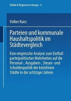 Obrázok produktu pre Parteien und kommunale Haushaltspolitik im Städtevergleich