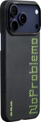Produktbild von Pitaka KI1701NOP, Cover, Apple, iPhone 17 Pro Max, 17,5 cm (6.9"), Schwarz