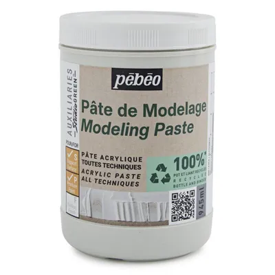 Produktbild von Pebeo Studio Green Modellierpaste, 945 ml