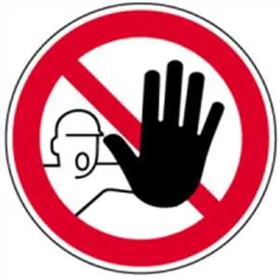 Produktbild von Dreifke® Schild Zutritt für Unbefugte verboten gemäß ASRA1.3 DIN4844 Alu 20cm wetterfest