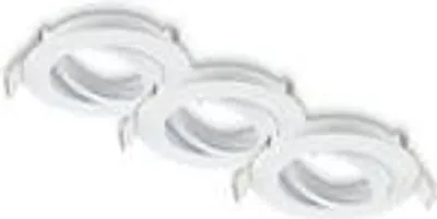 Produktbild von Einbaustrahler 3 Set Spot 230V Schwenkbar Deckenleuchte GU10 max. 7W Weiß Ø8cm