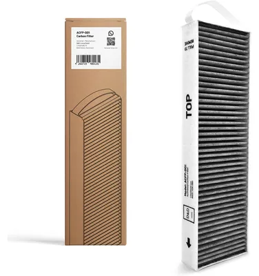 Produktbild von D&D Living Aktivkohlefilter passend für Bora Pure Filter PUAKF für URU / PUXU Kochfeld, schwarz