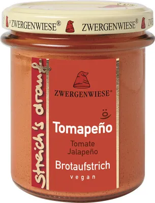 Zdjęcie produktu dla Zwergenwiese - streich's drauf Tomapeño - 160g