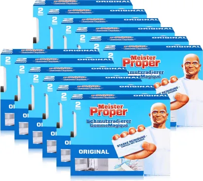 Produktbild von Mr.Proper Express Schmutzradierer 2 Radierer/Paket (12er Pack)
