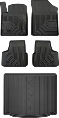 Produktbild von SET 77 Fußmatten und Fußmatten VW UP Fließheck ab 2011-