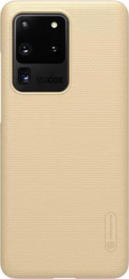 Produktbild von Nillkin, Hülle Galaxy S20 Ultra Super Frosted Shield Qi, Gold