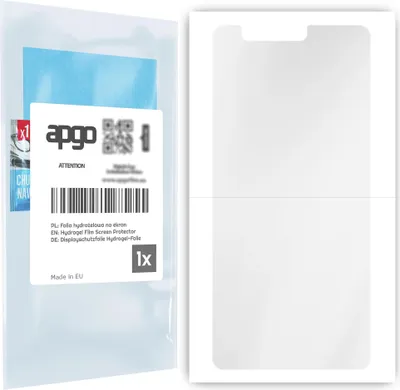 Produktbild von apgo Schutzfolie für Nokia 5.1, Hydrogel Displayschutzfolie, Hydrogel-Folie mit Positionierhilfe TPU 5D [Klar]