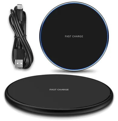 Produktbild von QI Wireless 15W Ladestation für Apple iPhone 17 16e 16 15 Pro Max Air Ladegerät