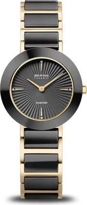 Produktbild von Bering 11429-732 Damenuhr, Edelstahl\Keramik, Schwarz