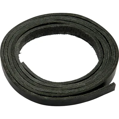Zdjęcie produktu dla Pasek skórzany, 10 mm, czarny, 2 m